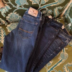 Abercrombie boys jeans bundle! 2 pairs size 9/10